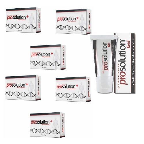 Prosolution Plus Male Enlargement Pills Premature Ejaculation 6 Month + FREE Gel